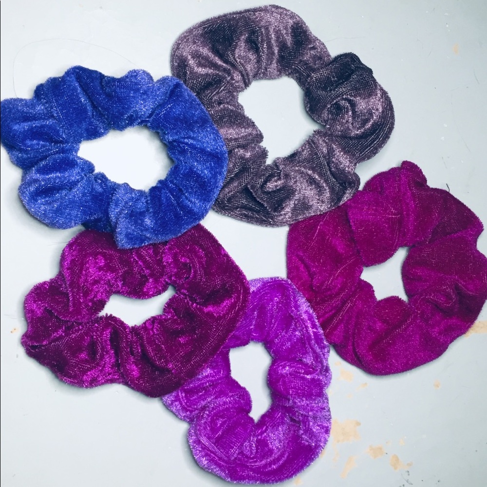 Urban outfitters purple scrunchie pack of 5